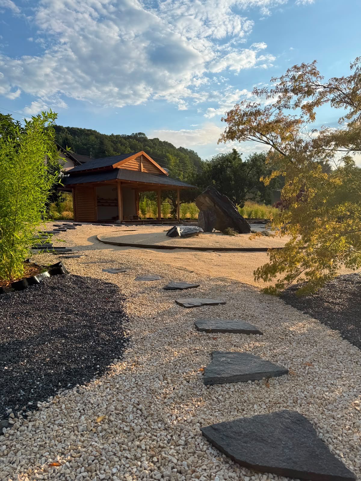 Le jardin japonais Kazoku à Thusy, près d'Annecy